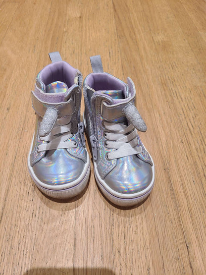 George Size 5 unicorn shoes, Shoes 5 (Walkers:12-24 mth)