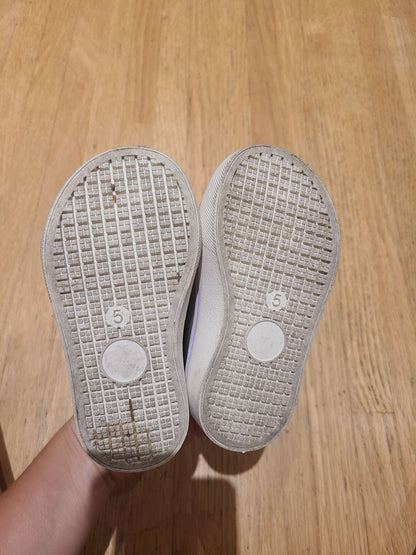 George Size 5 unicorn shoes, Shoes 5 (Walkers:12-24 mth)