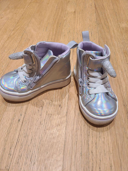 George Size 5 unicorn shoes, Shoes 5 (Walkers:12-24 mth)