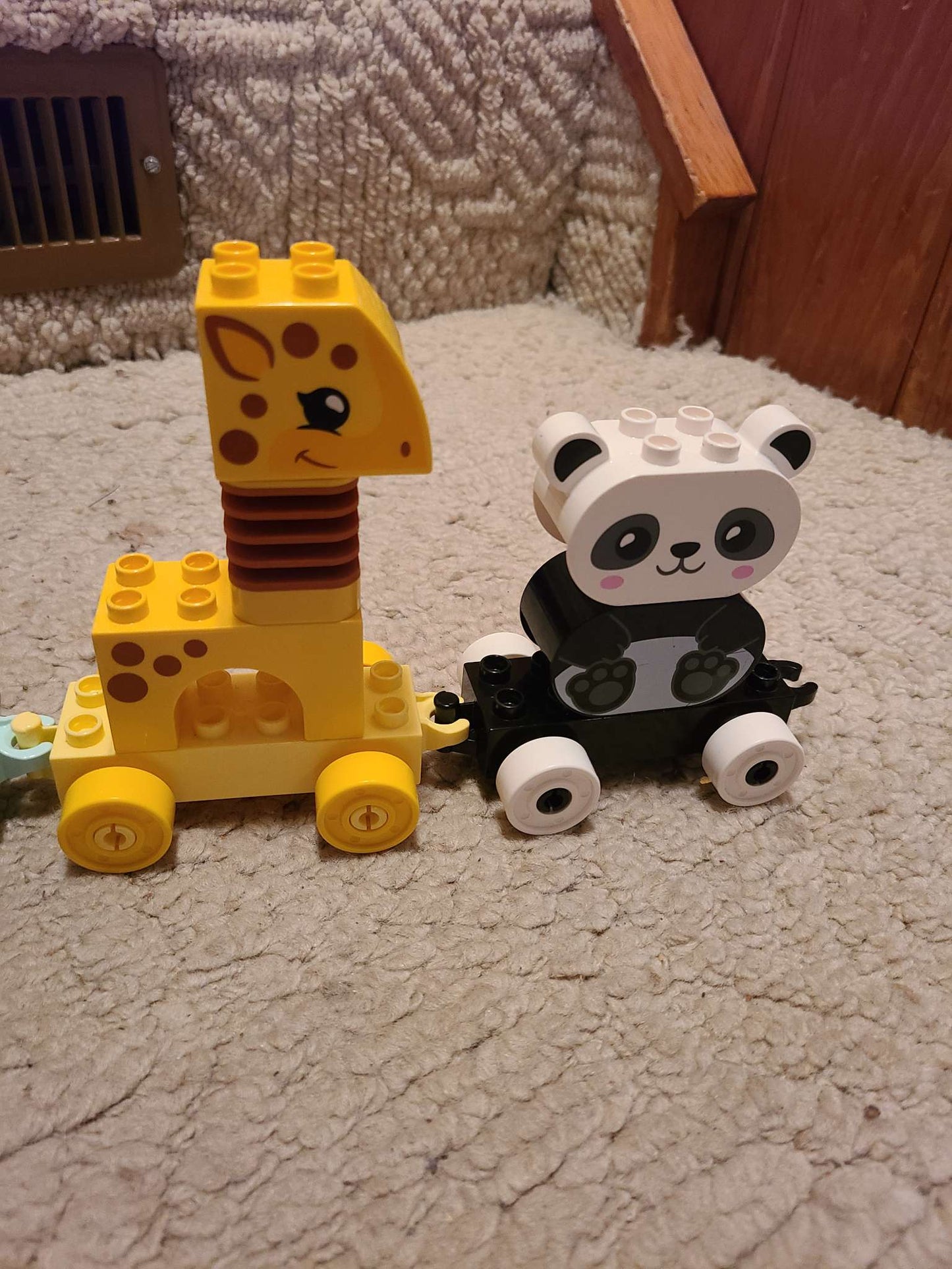 Duplo Lego train set with animals