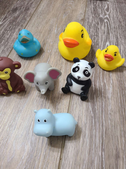 Assorted rubber toys