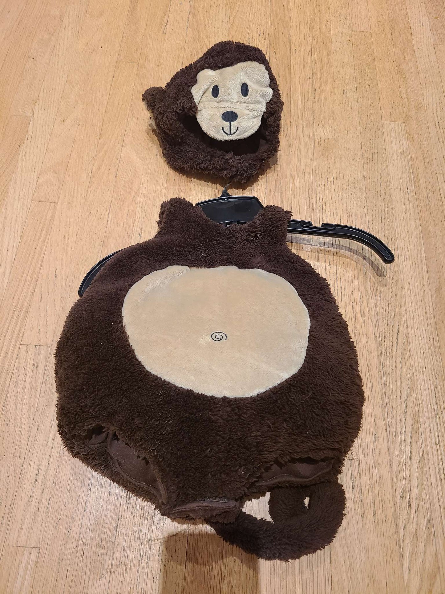 0 to 6 minth monkey costume, Kids 6 Month (3-6M)