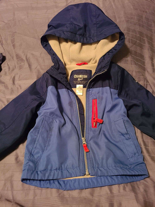 Osh kosh 2T windbreaker with lining, Kids 2T