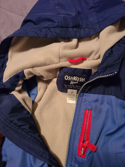 Osh kosh 2T windbreaker with lining, Kids 2T