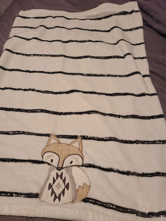 Levtex Owl baby blanket