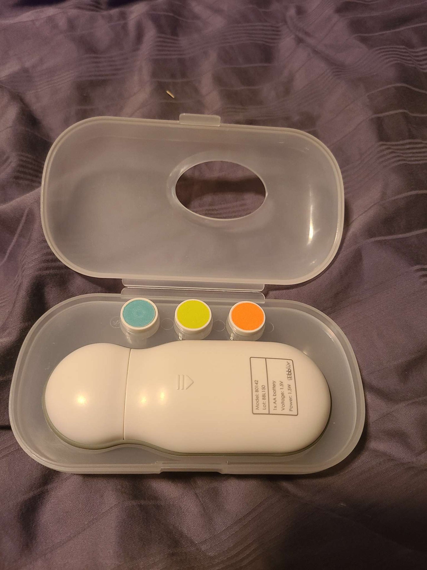 Bbluv Trimo electric nail trimmer