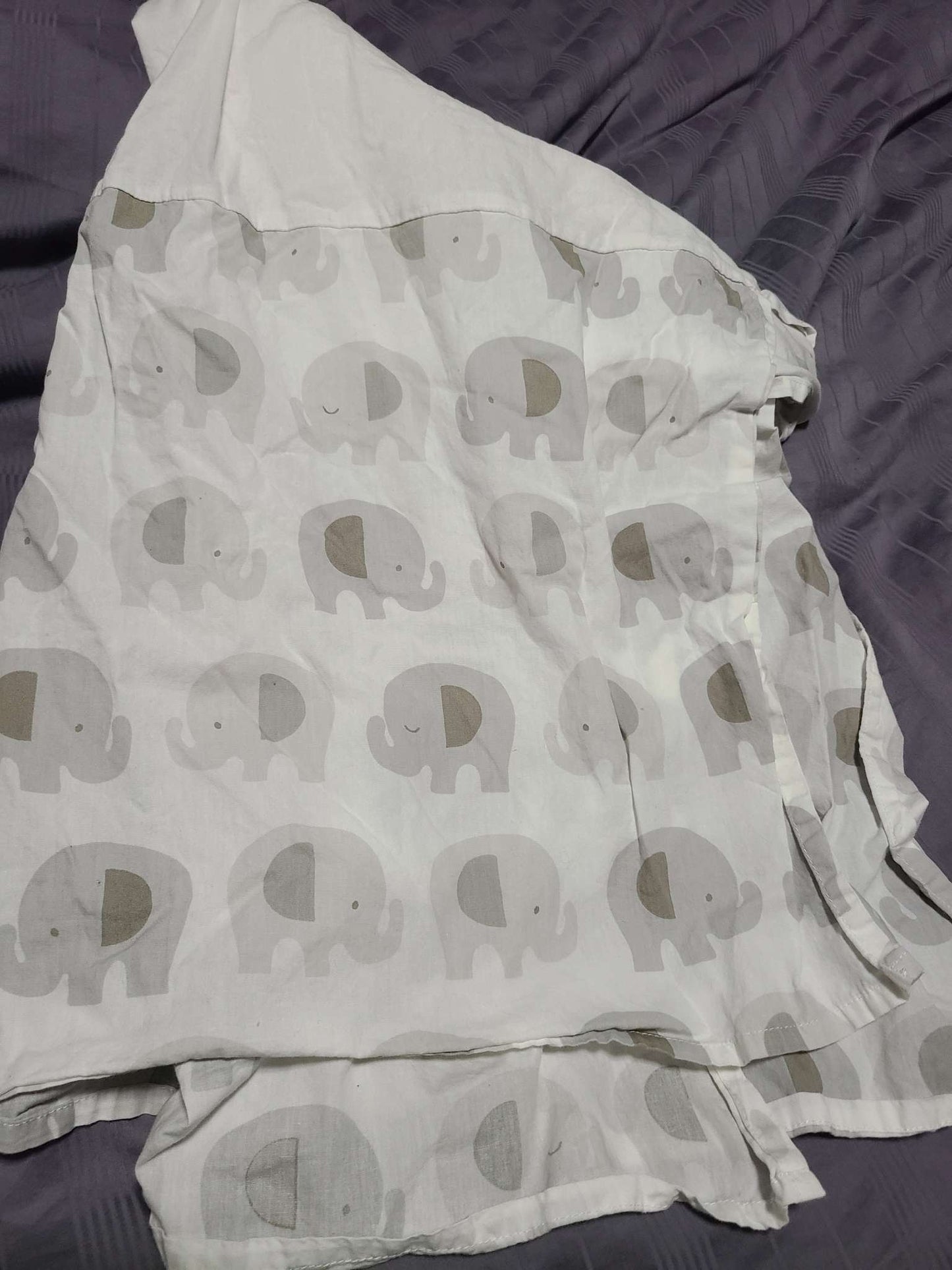 Crib blanket set elephants retail 200