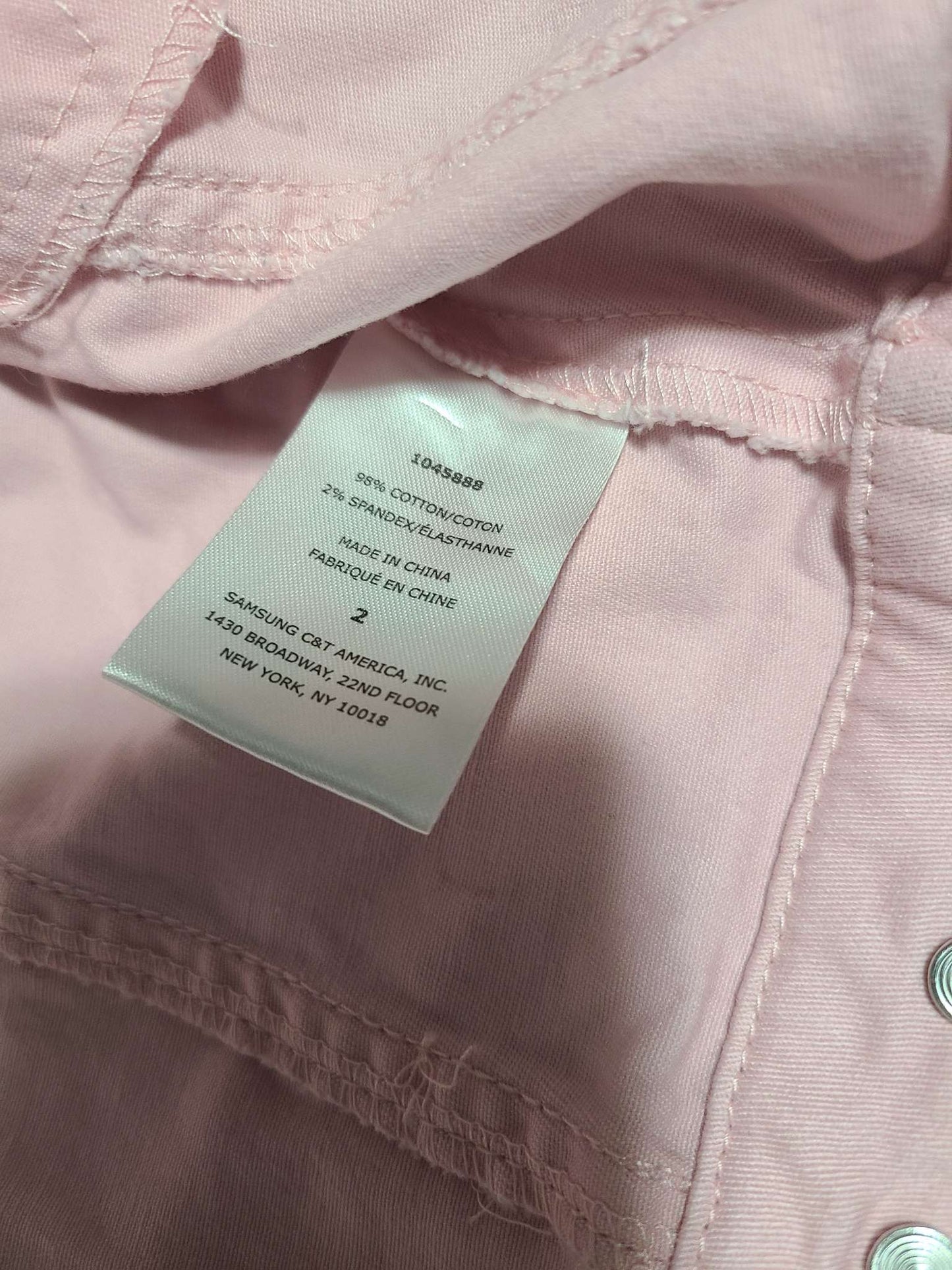 Tractor 2T pink Jean jacket , Kids 2T