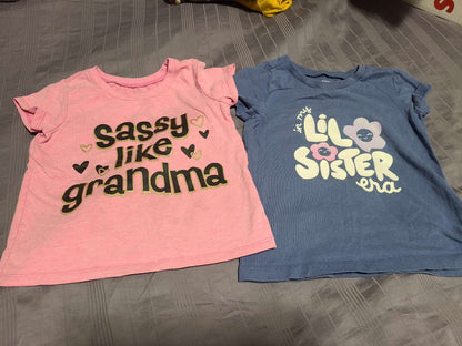 2T graphic girls shirts , Kids 2T