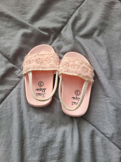 First step size 3 sandals pink , Shoes 3 (Baby: 0-12 mth)