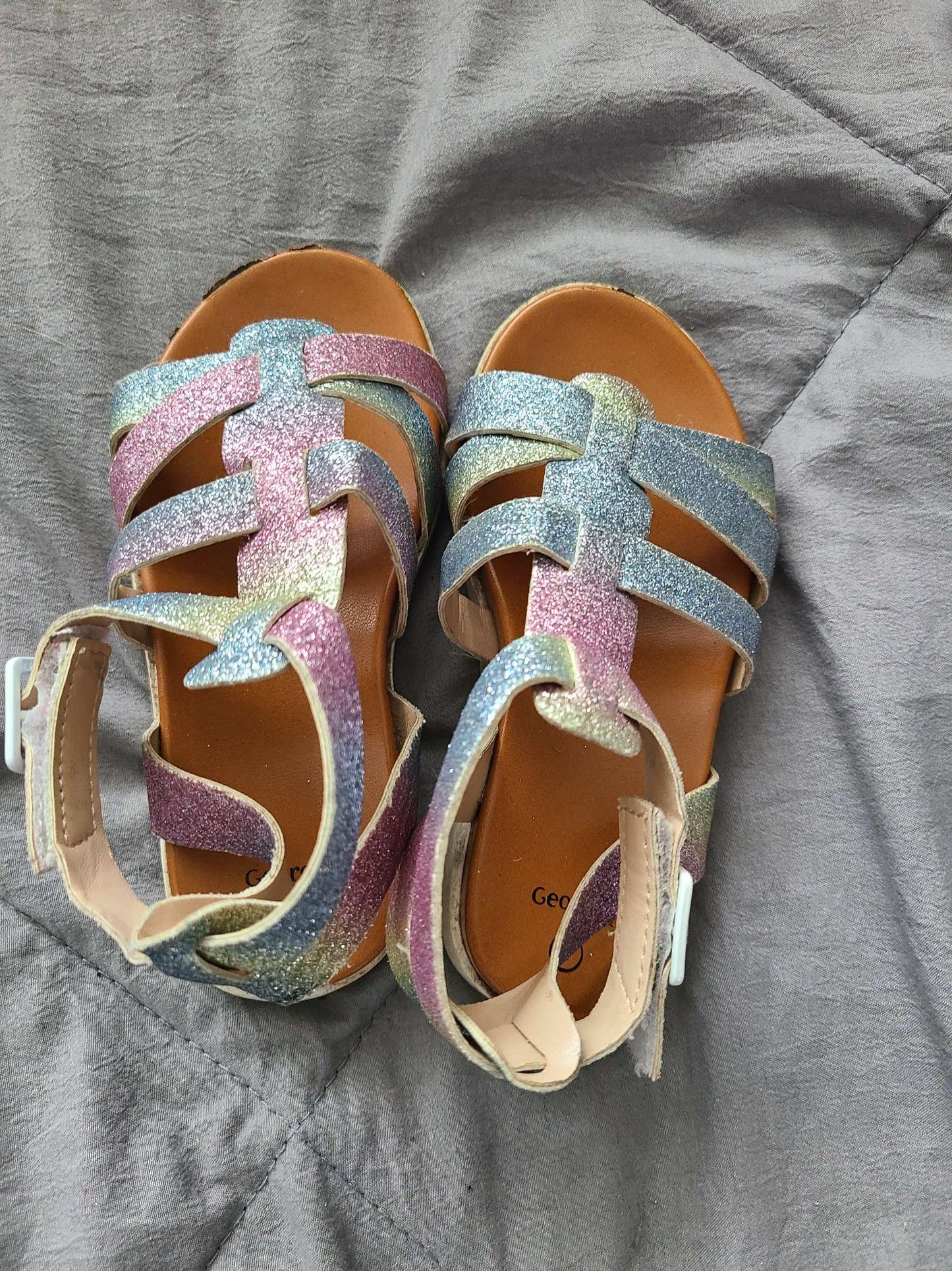 George Size 8 sandals , Shoes 8 (Toddler:2-4yr)