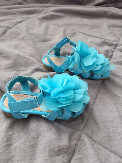 Easy USA size 4 blue sandals , Shoes 4 (Baby: 0-12 mth)