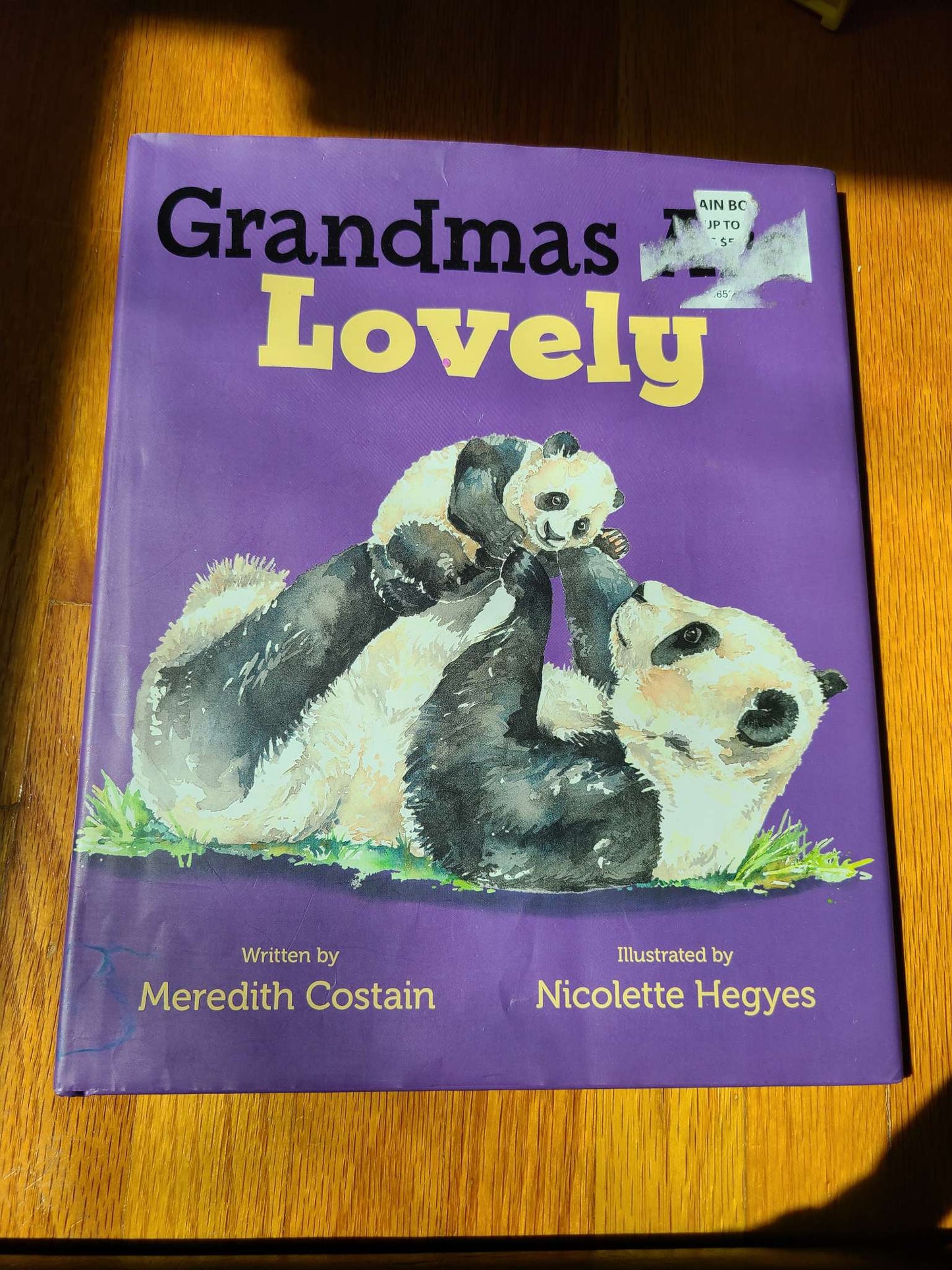 Grandma's lovely book