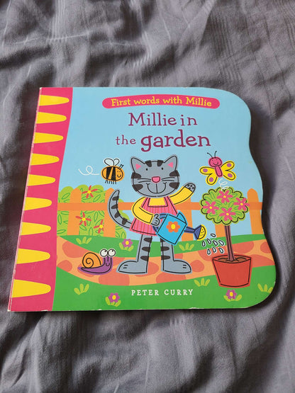 Mille in the garden book