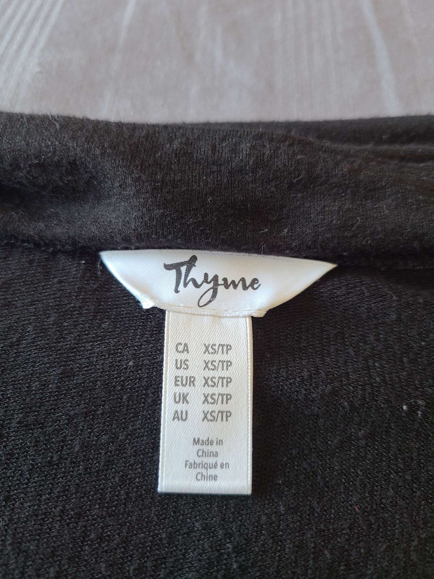 Thyme maternity zip up sweater xs , Maternity XS (0-2)