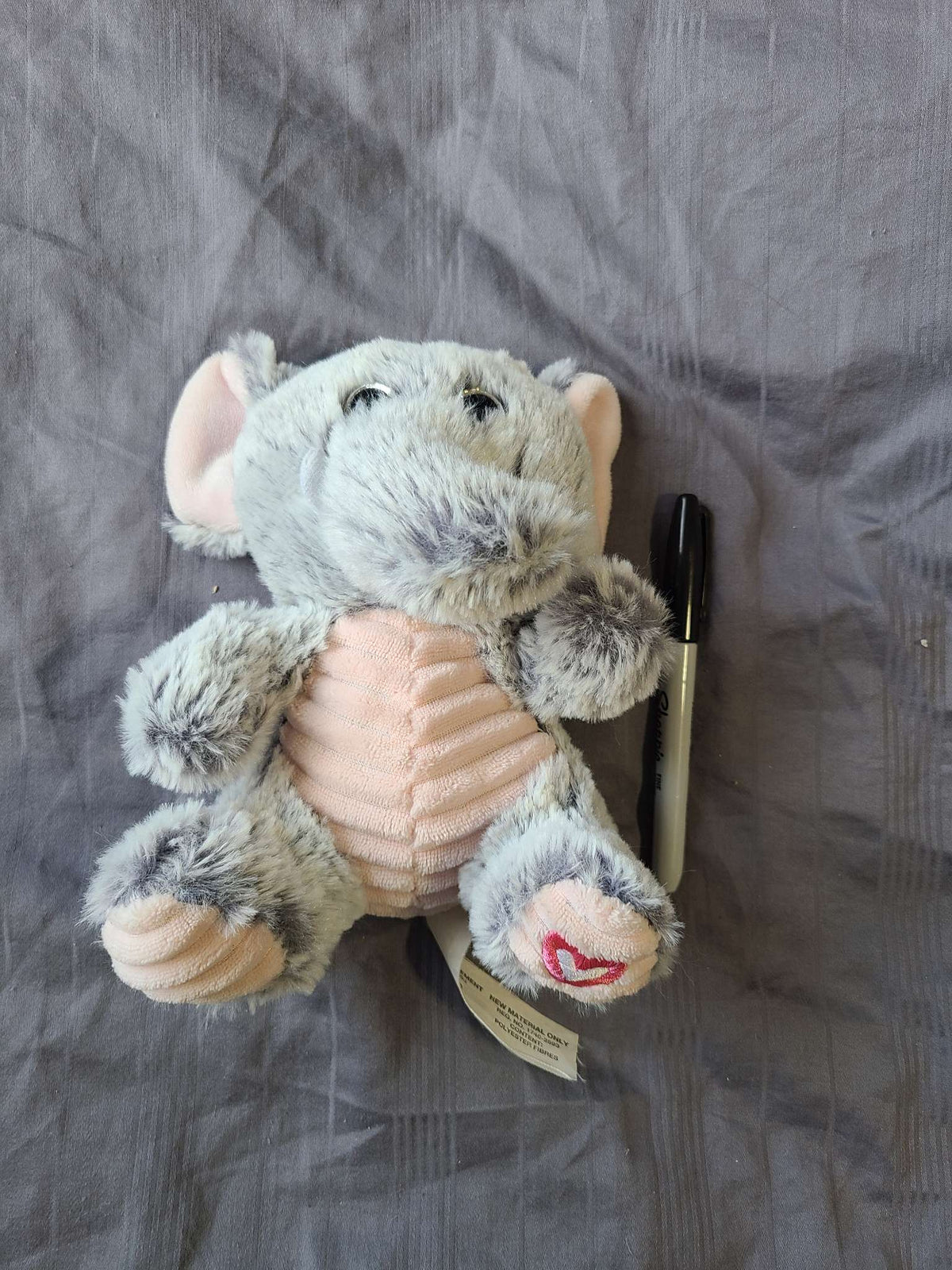 Bear and elephant stuffies