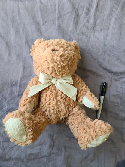 Bear and elephant stuffies
