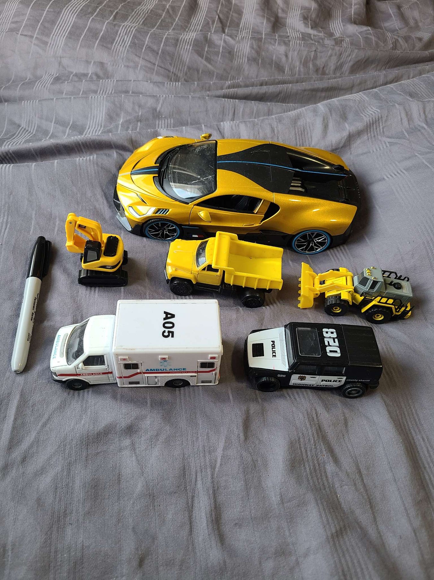 Assorted cars