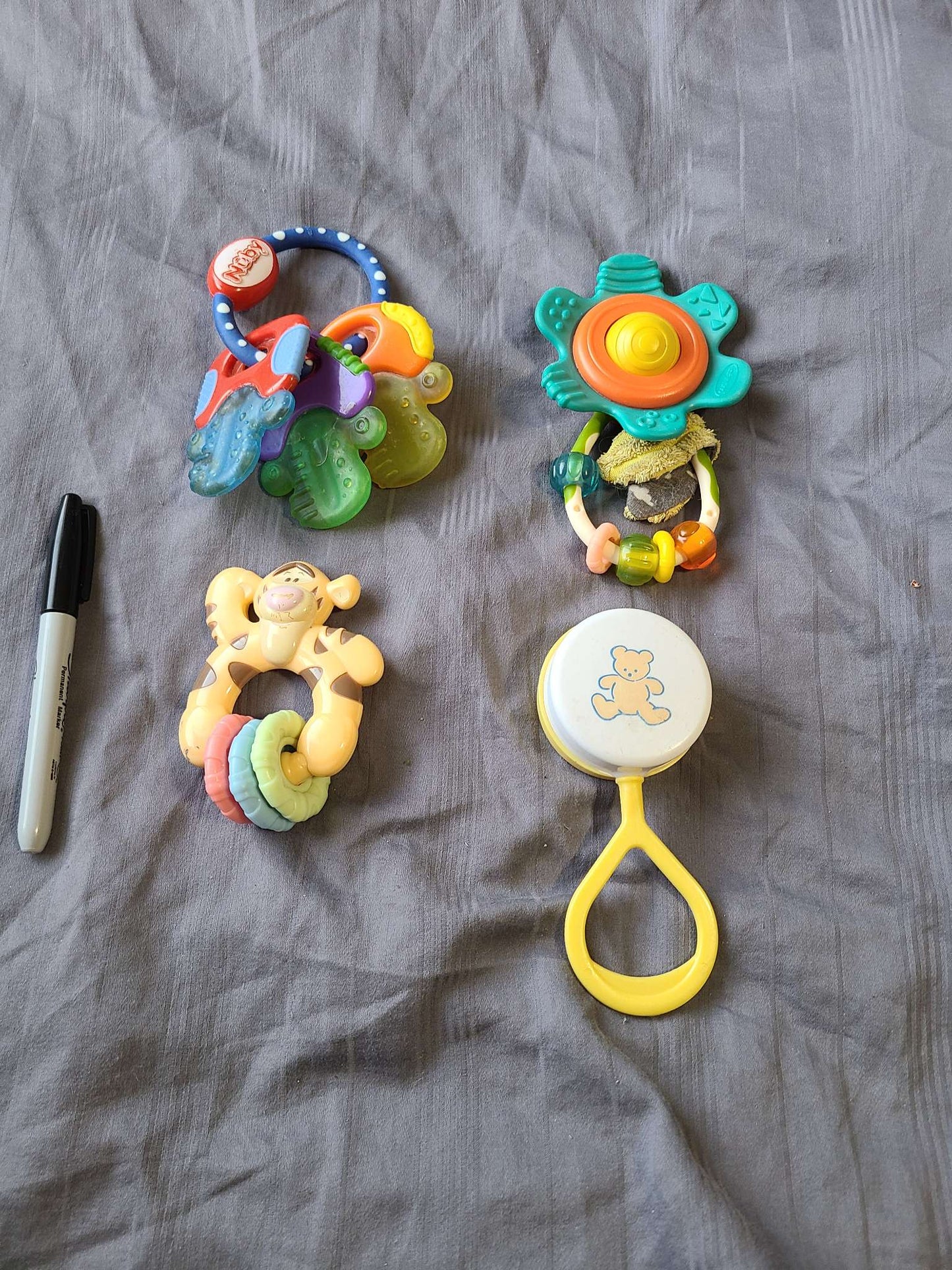 Baby toys and rattles