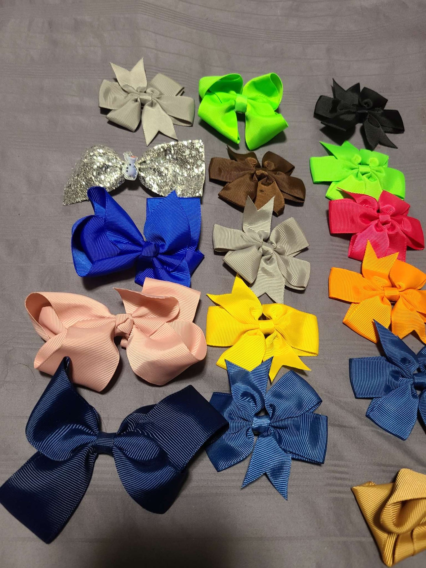 Bow tie hair clip accessories