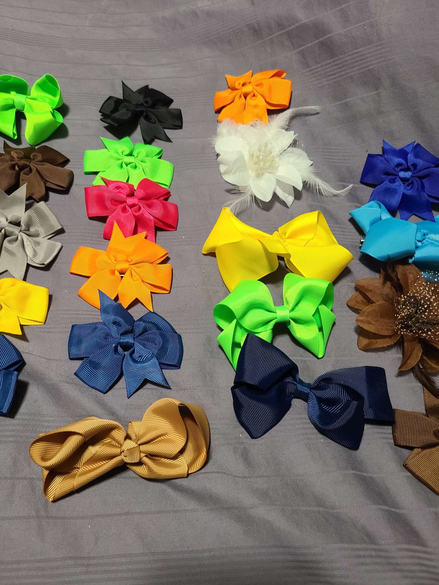 Bow tie hair clip accessories