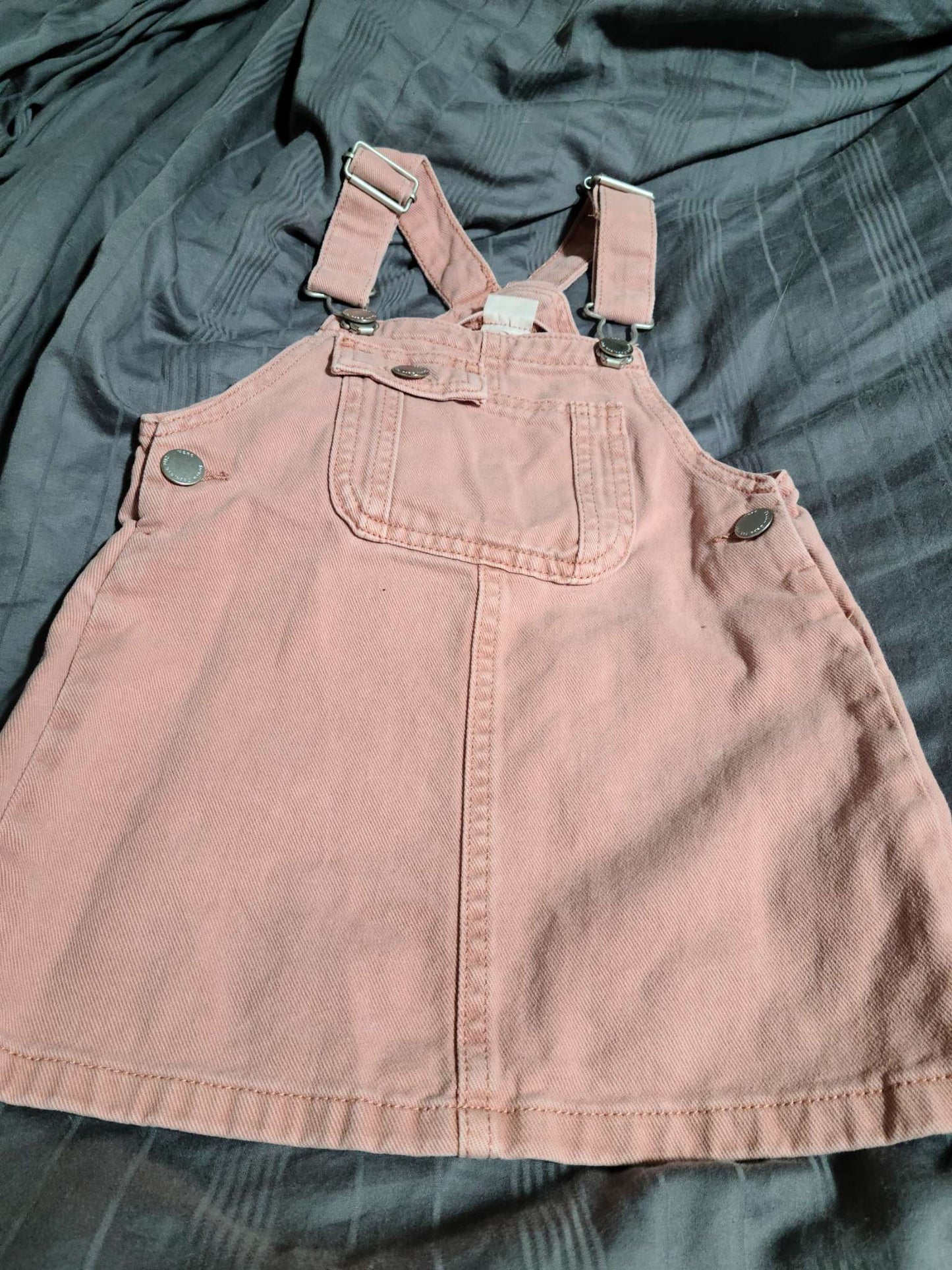 2-3 next pink coverall dress , Kids 3T