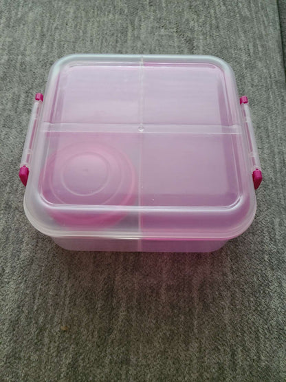 Pink bento box