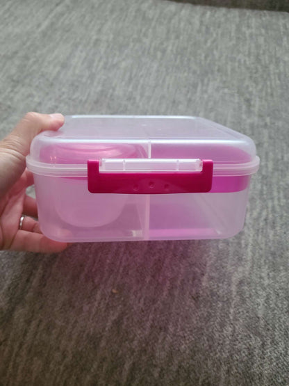 Pink bento box