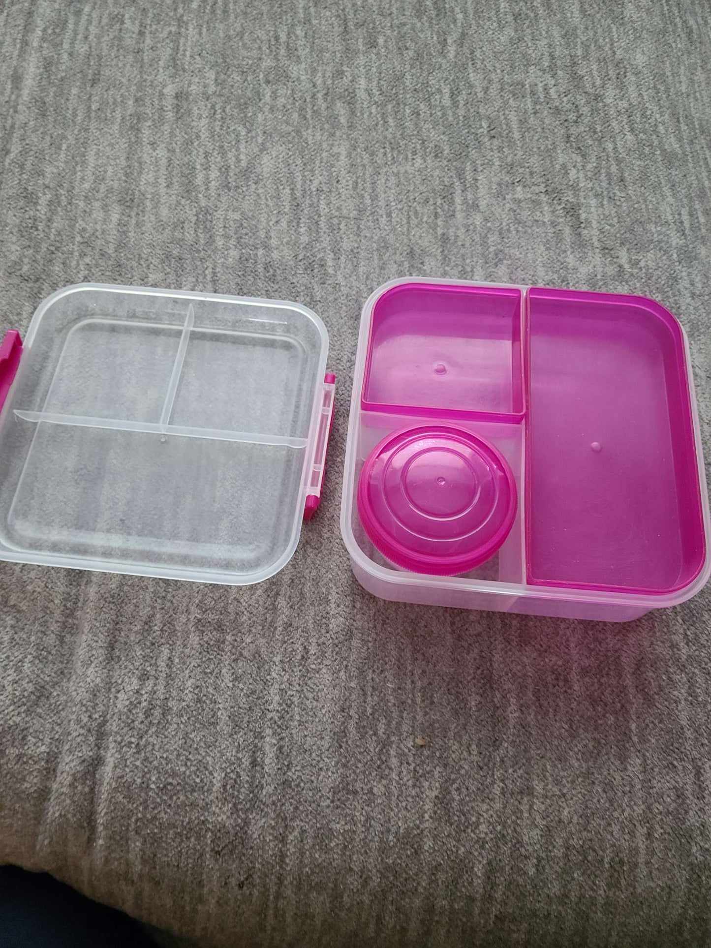 Pink bento box