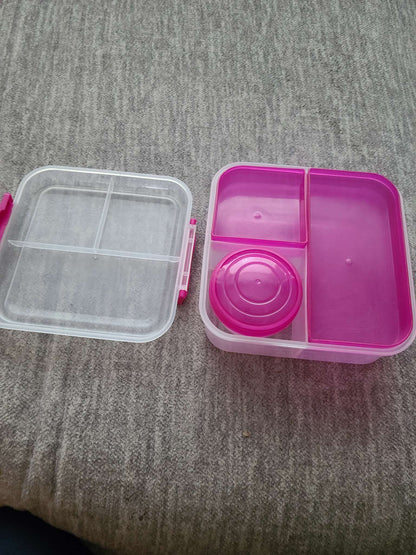 Pink bento box
