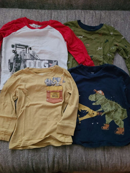 Carters 3T long sleeve shirts , Kids 3T