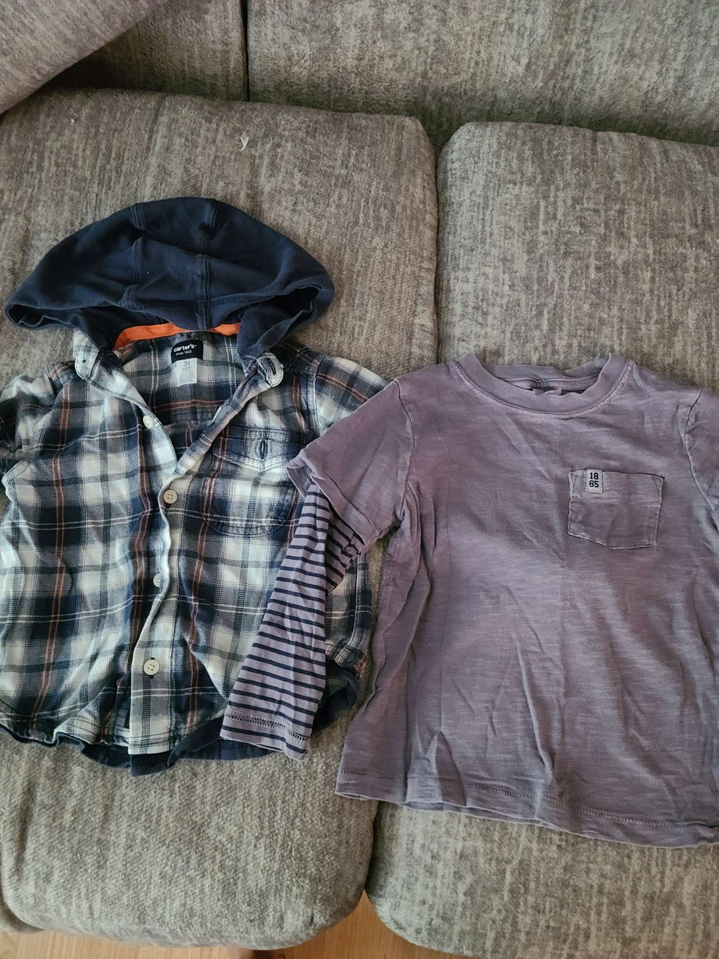 Carters 3T long sleeve shirts , Kids 3T
