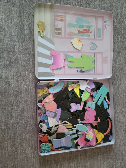 Magnetics with box