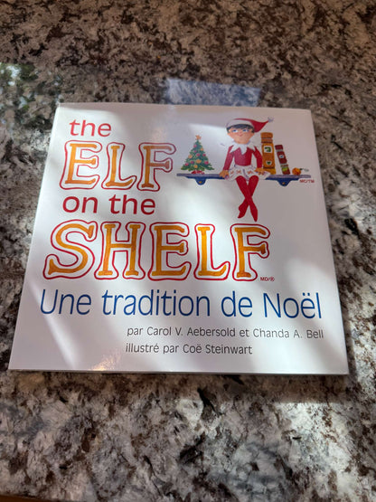 The elf on the shelf French version book