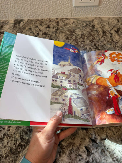 The elf on the shelf French version book
