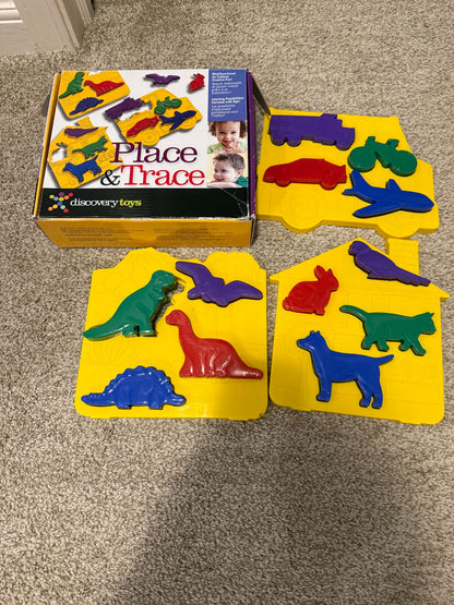 Discovery toy place and trace
