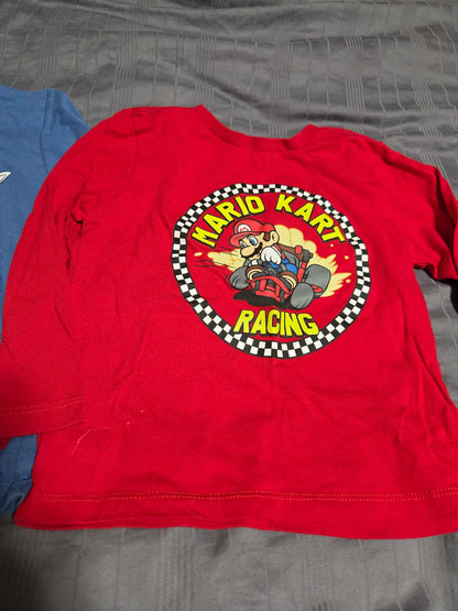 5T graphics long sleeve shirts , Kids 5/5T