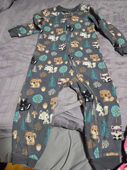 3T fleece pajamas, Kids 3T