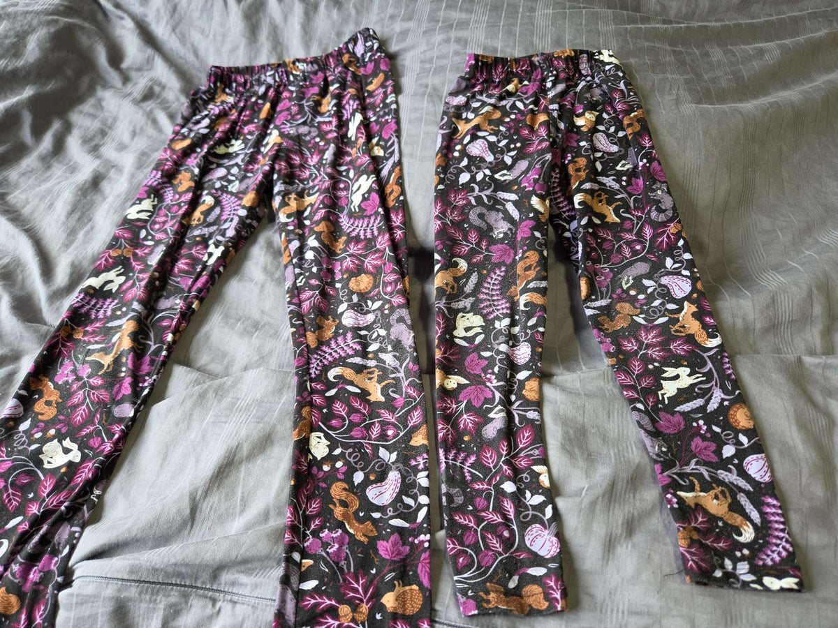 Sweet legs mom and daughter leggings , Kids 4/4T