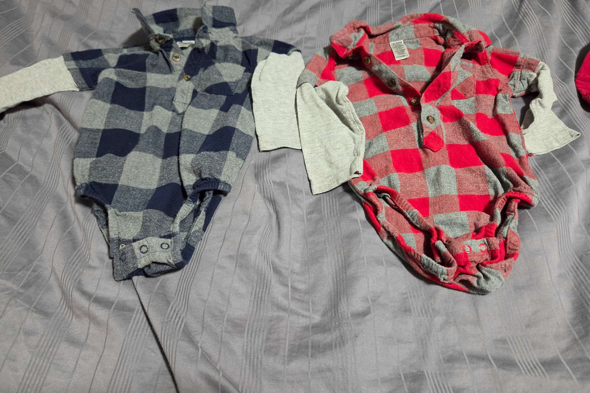 George 18 to 24 month long sleeve onsies , Kids 24 Month (18-24M)