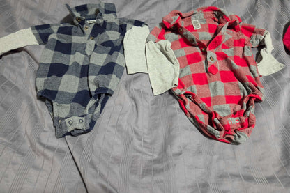 George 18 to 24 month long sleeve onsies , Kids 24 Month (18-24M)