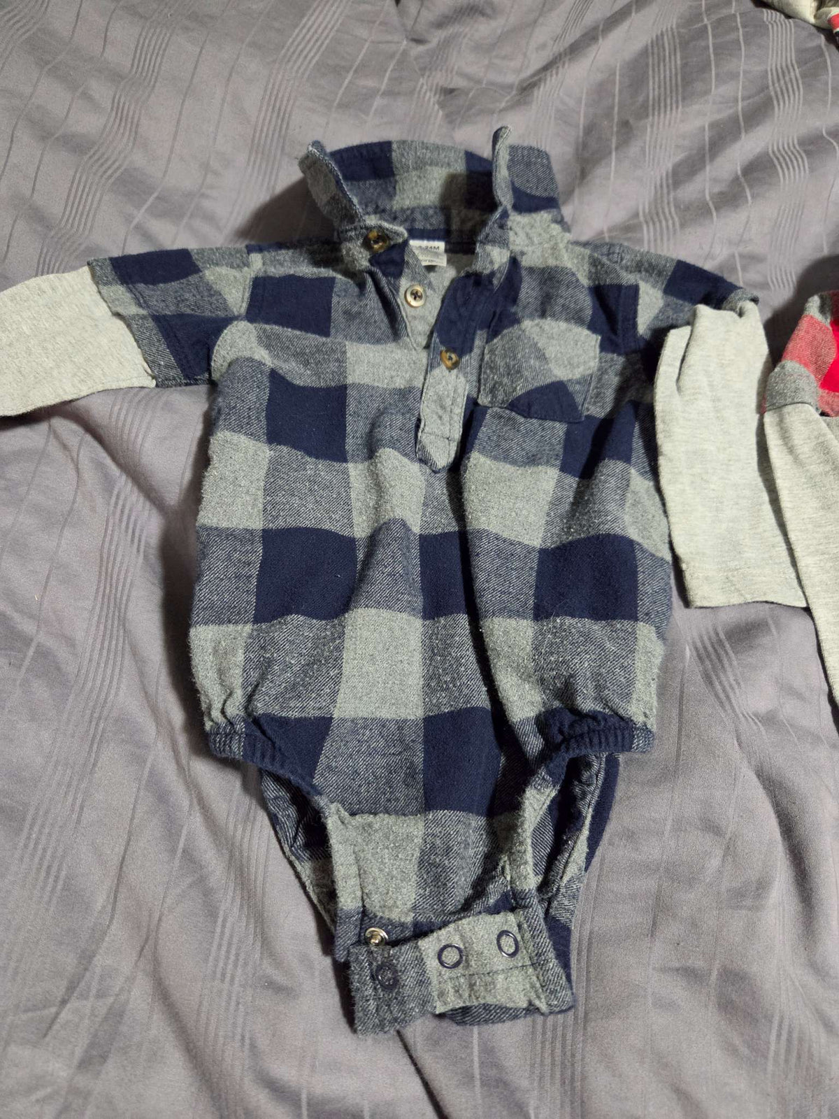 George 18 to 24 month long sleeve onsies , Kids 24 Month (18-24M)