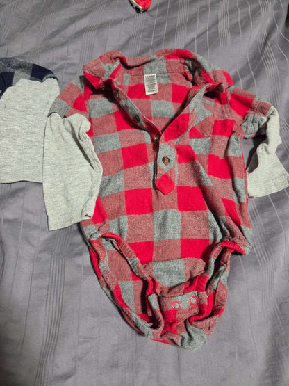 George 18 to 24 month long sleeve onsies , Kids 24 Month (18-24M)