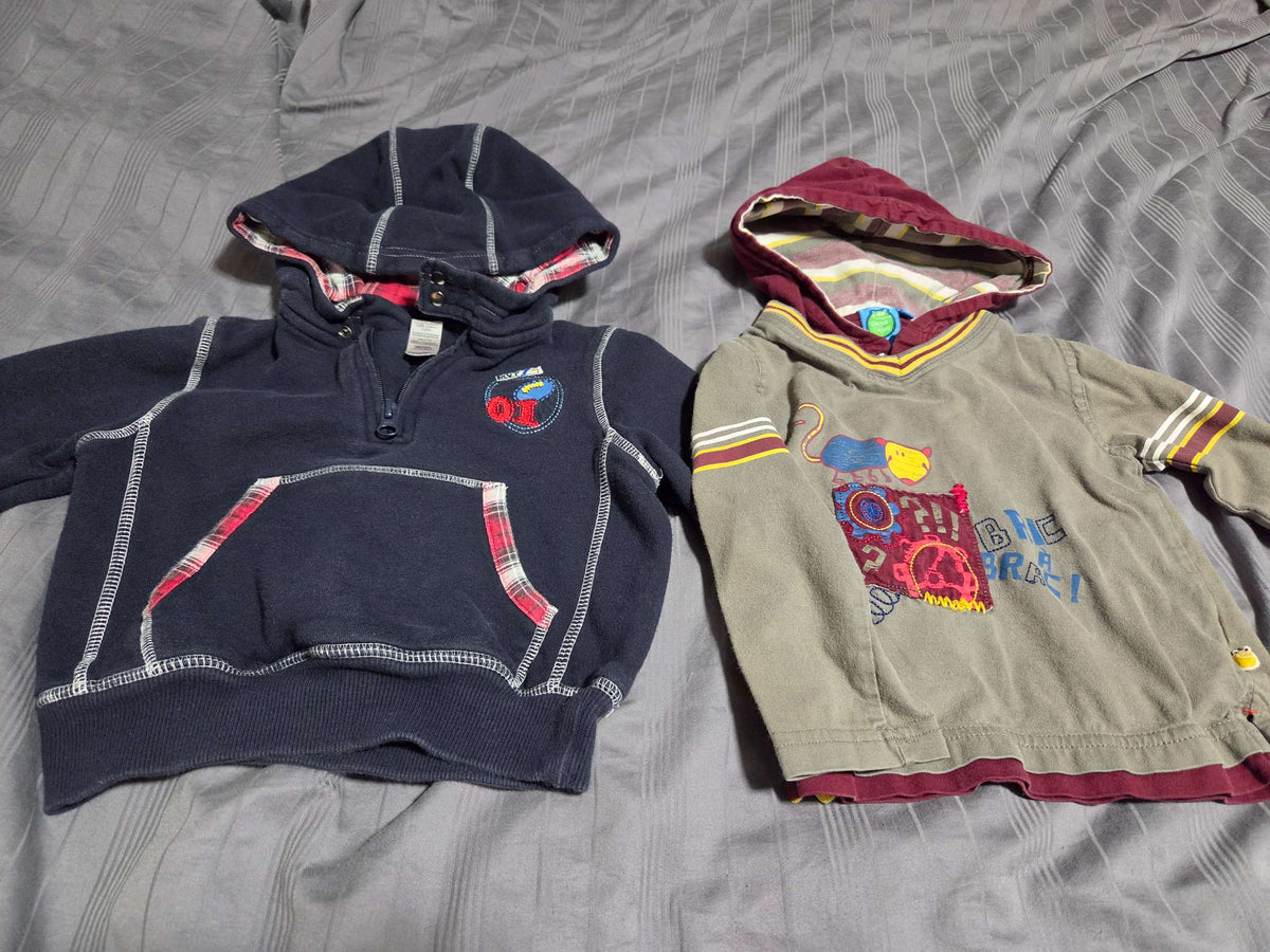 2T long sleeve hoodies , Kids 2T
