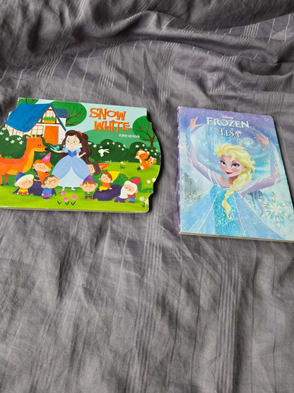 Elsa and snow white books