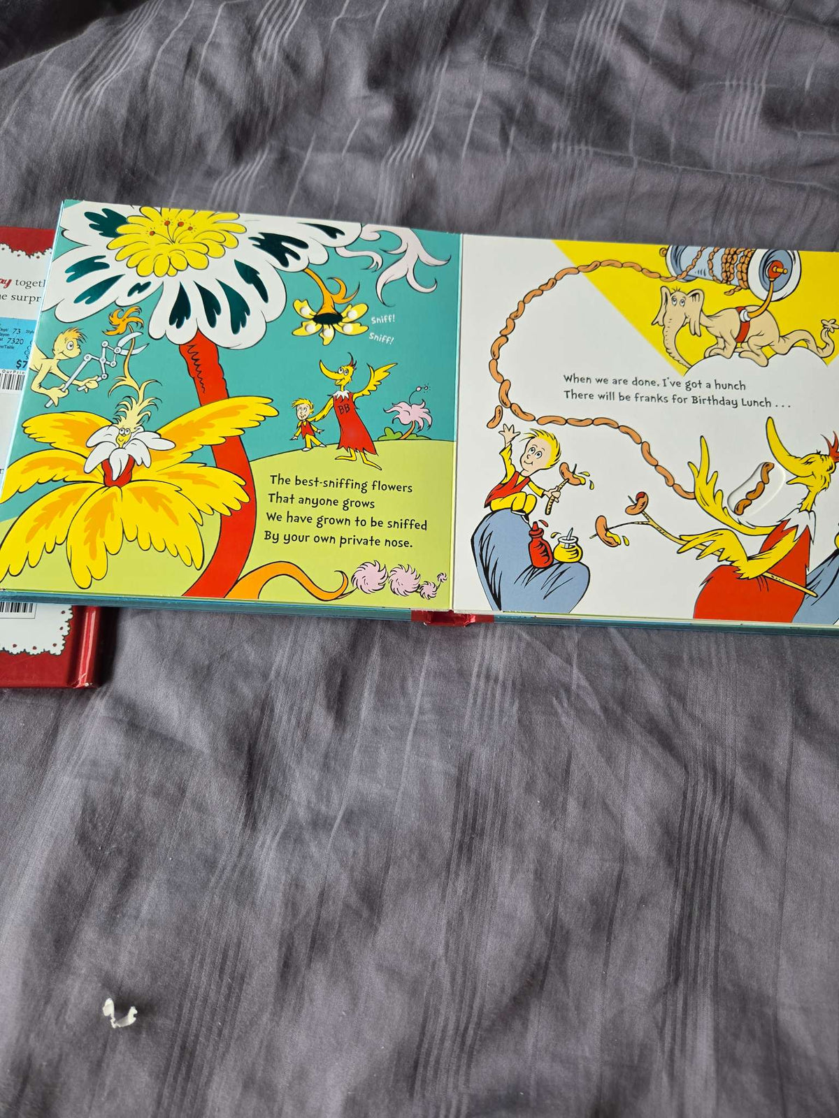 Board books ( dr. Seuss and curious george)