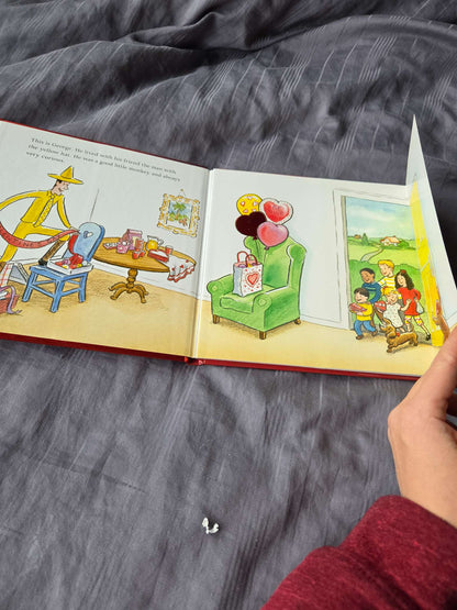 Board books ( dr. Seuss and curious george)