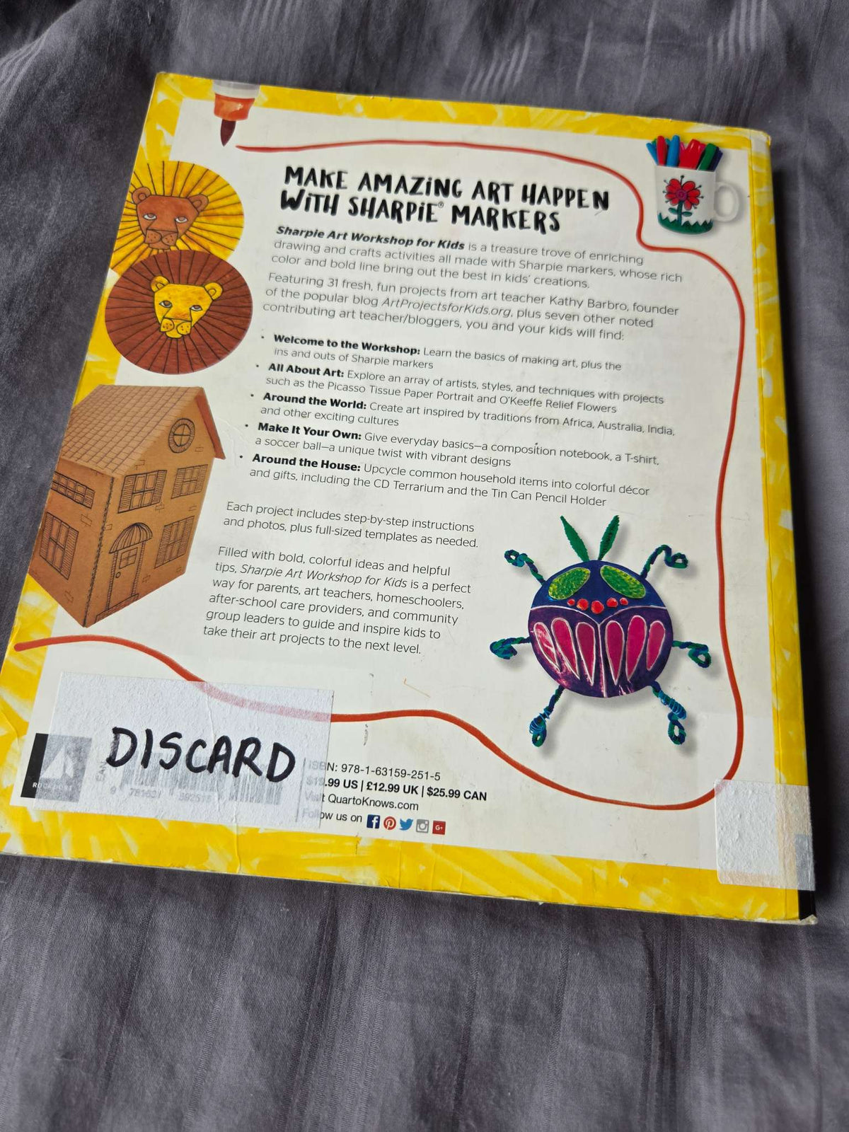 Sharpie art workshop for kids