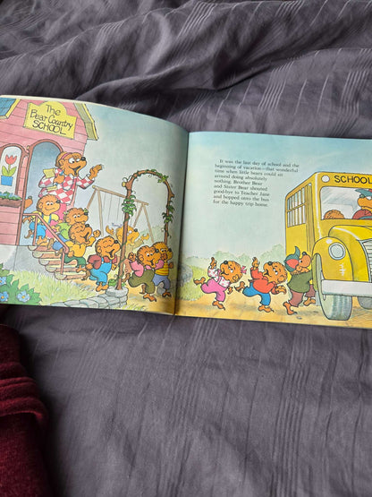 The berenstain bears books ( go to camp, and blame game)