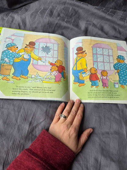 The berenstain bears books ( go to camp, and blame game)
